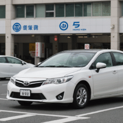 découvrez tout ce qu'il faut savoir pour louer une voiture au japon : informations sur le permis de conduire, les péages etc et les parkings pour un voyage serein.