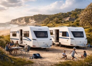 louez des caravanes hobby et knaus pour découvrir la bretagne et la normandie en toute liberté. profitez d'un voyage confortable et autonome au cœur de paysages magnifiques.