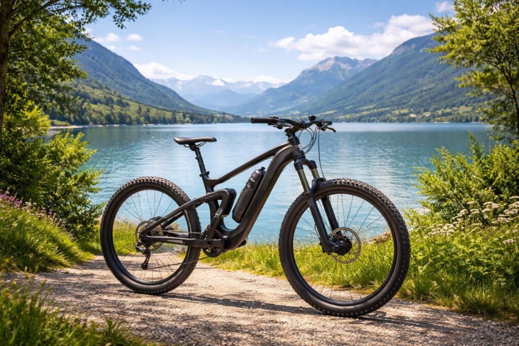 Location de vélo à Annecy : VTT électriques Cannondale pour le tour du lac