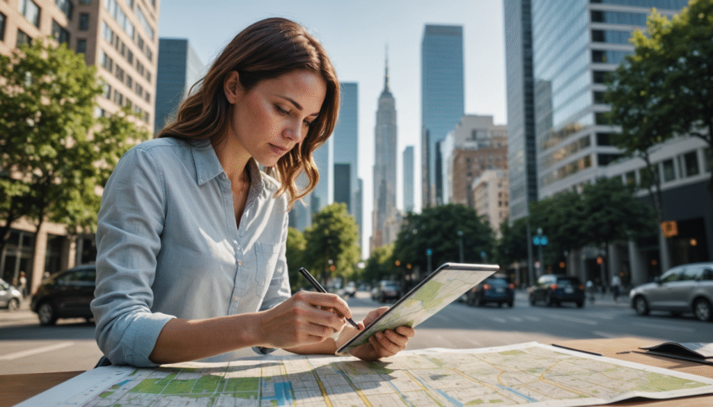 Outils pratiques pour planifier un parcours urbain aux États-Unis